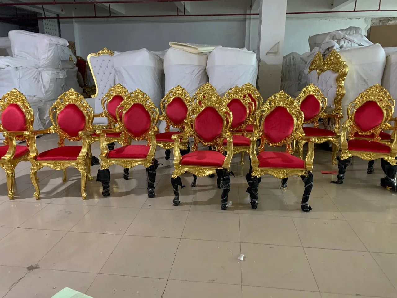 luxury royal bride throne chairs wedding for king and queen