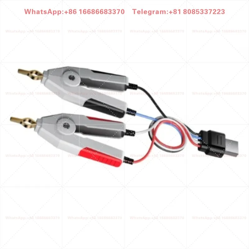 LCR-ST2 Digital Bridge Testing Tweezers Four Terminal Kelvin Clip Electronic Component Test Fixture