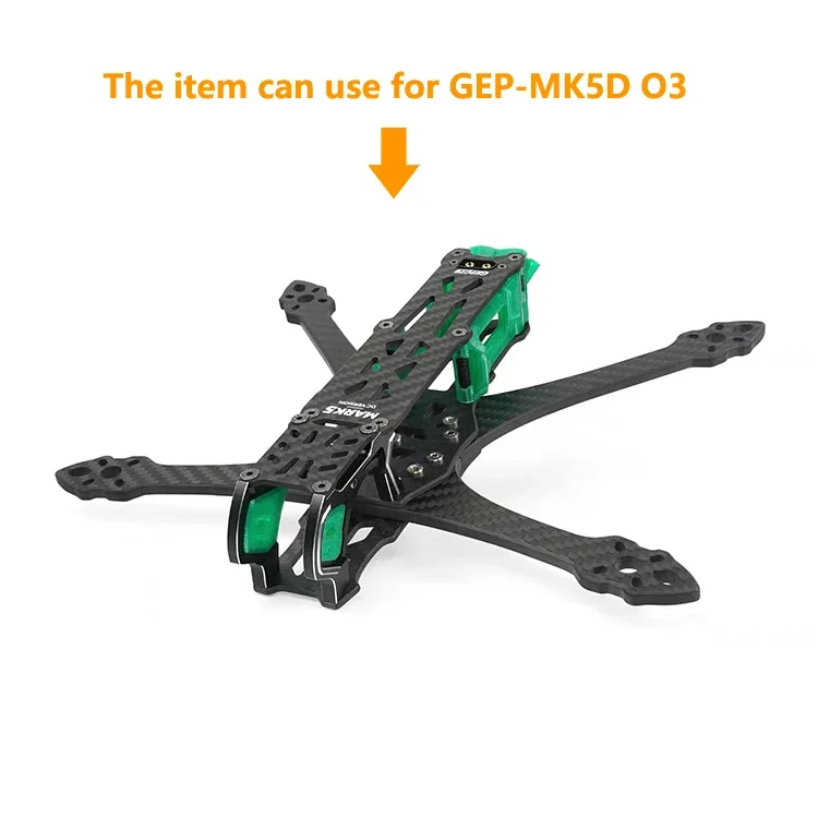 Replacement parts 3D Printed TPU Holder Antenna Fixed Bracket GPS Mount T-shaped Seat for FPV Drone GEP-MK5D O3 MARK5 DC  Frame