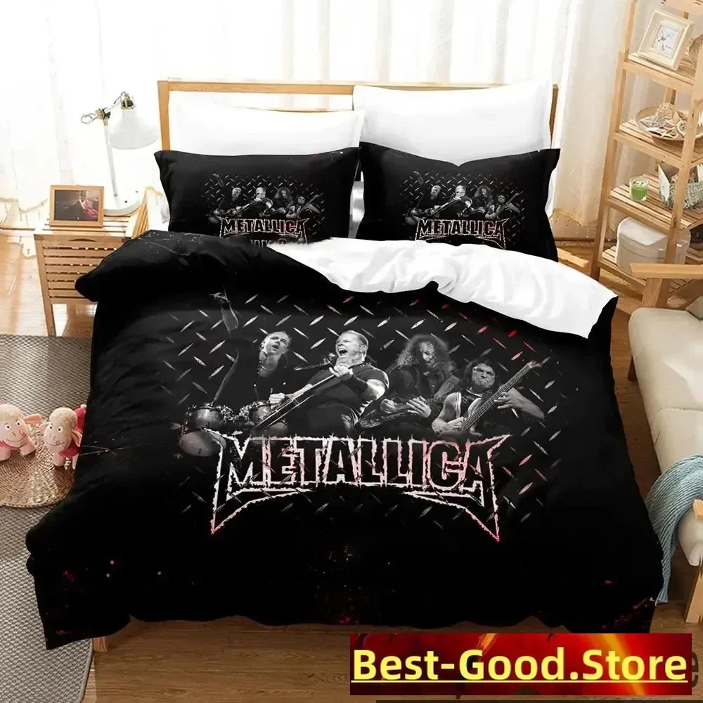 3D Print Denner Band Shermann Bedding Set Boys Girls Twin Queen King Size Duvet Cover Pillowcase Bed boys Adult