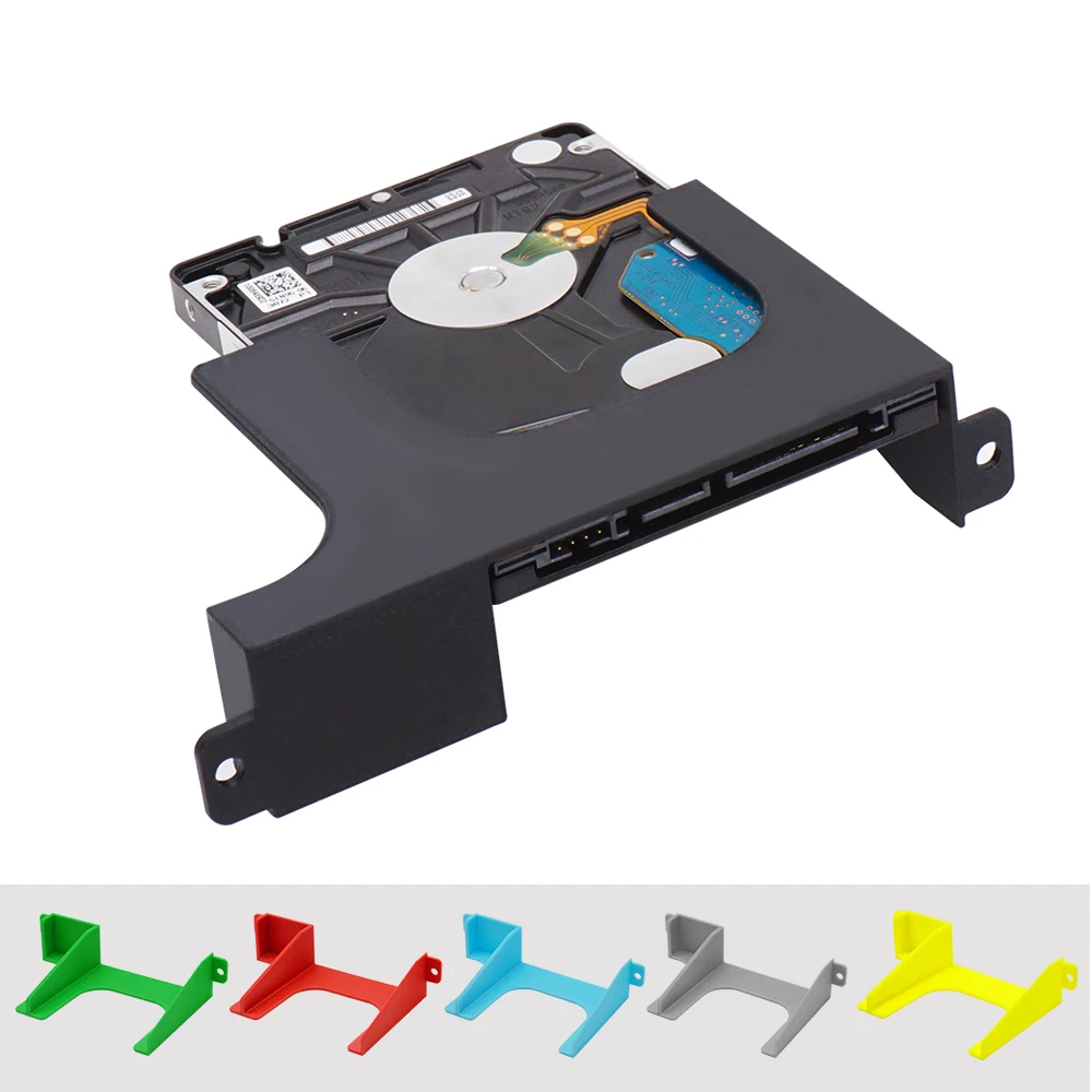 2.5-inch Hard Drive Bracket HDD SSD 3D Printed Bracket For PlayStation 2 PS2 SCPH-30000 and SCPH-50000 Console