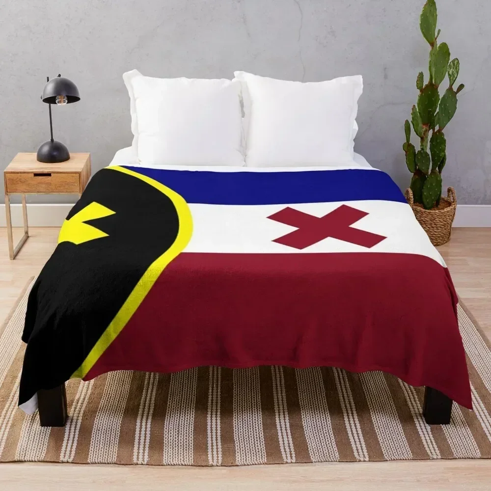 

Мягкое дышащее одеяло L'Manberg Dream SMP Flag Throw Blanket для ночного сна