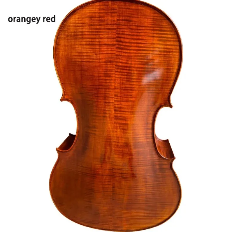 professional Cello Custom 100% handmade professional nice flame maple body 4/4 cello for sale