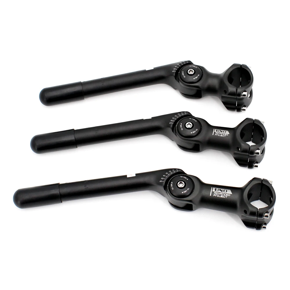 UNO Quill Stem Adjustable Bike Stem 31.8/25.4mm Handlebar Power 0-60 Degree Off Road Adjust Power Parts Riser 22.2/25.4mm Quill