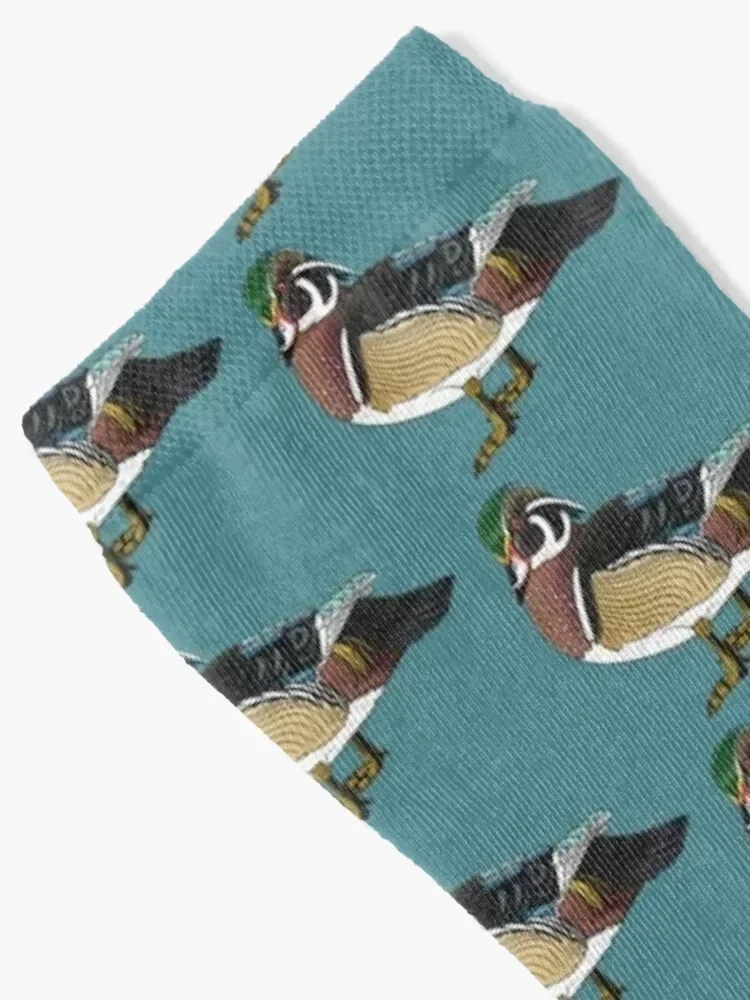 Wood Duck Socks loose heated Running Designer Man Socks Women's