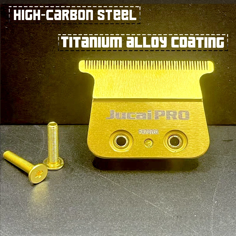 Jucai PRO Blade, оригинальная бита FX707G2 из высокоуглеродистой стали с титановым покрытием для триммера Jucai PRO F7878 FF1T, высококачественное лезвие DLC