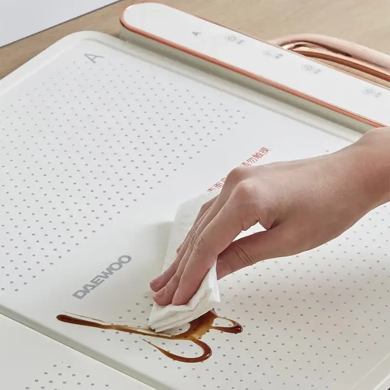 Podgrzewacz do potraw elektryczny DAEWOO 695x420x26mm 360W 220V składany talerz do podgrzewania żywności wielofunkcyjny podgrzewacz mata na stół żywności