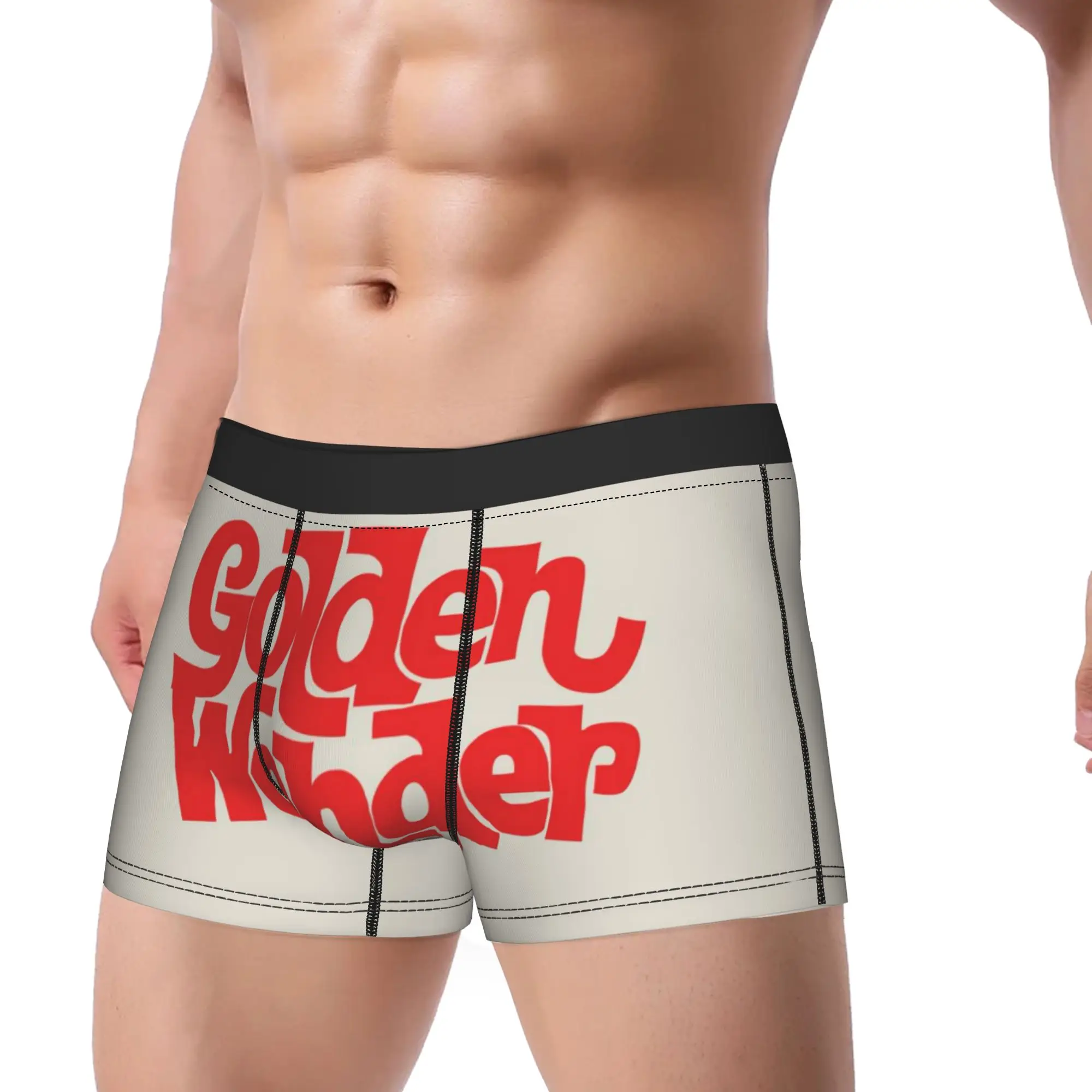 Logo Golden Wonder Underpants Breathbale Panties Male Underwear Comfortable Shorts Boxer Briefs