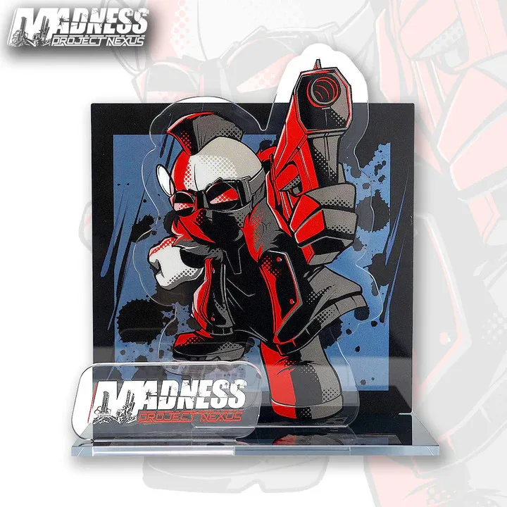 Immagine 5: Hank Acrilico Stand Anime Modello Action Figure Madness Combat Gift Figure Ornamento Accessori Modelli Ornamenti per il desktop