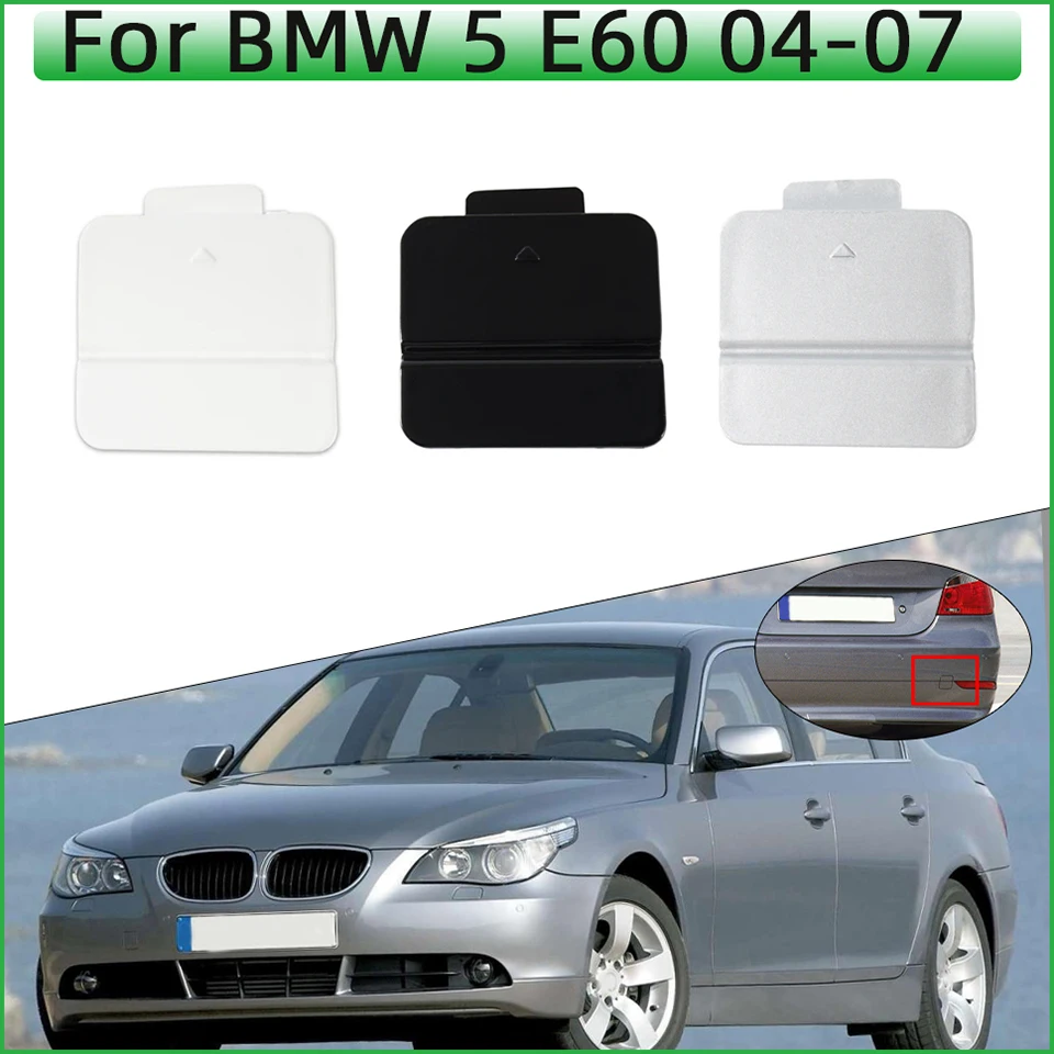 

Rear Bumper Tow Hook Eye Cover Cap For BMW 5 E60 5 Series 525i 528i 530i 535i 545i 2004 2005 2006 2007 51127119151 Hauling Lid