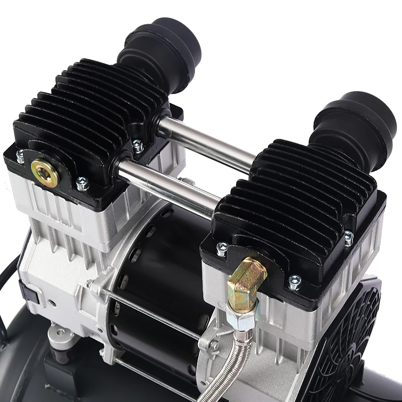 Oil Free air Compressor 50 Liter Low Noise Oil Free Silent air Compressor 50l 1440 Rpm 1500w 2hp 220V