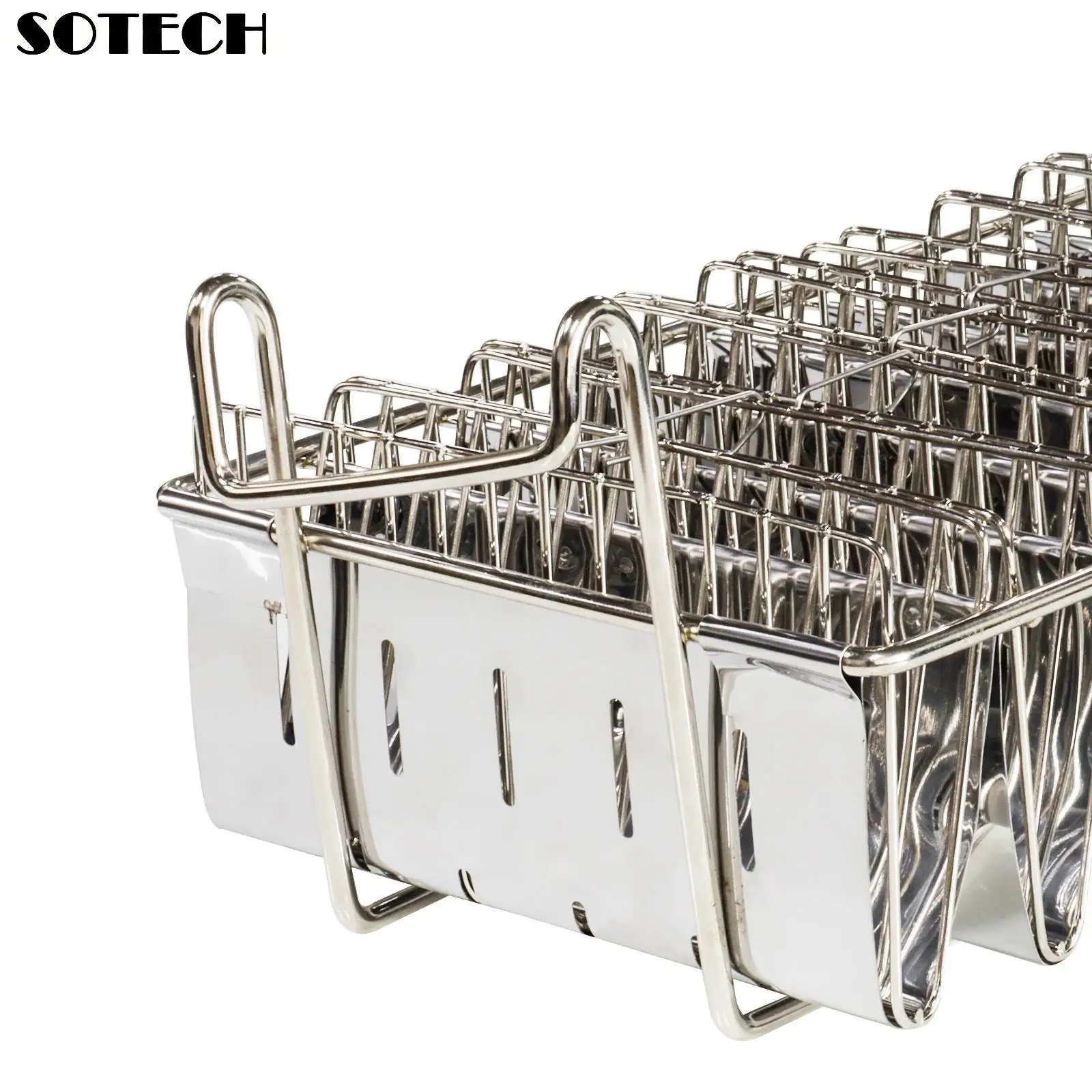 6 8 Shells Taco Fired Basket French Tortilla Fry Holder 430 Stainless Steel Basket Kitchenware with Detachable Handle Easy Store