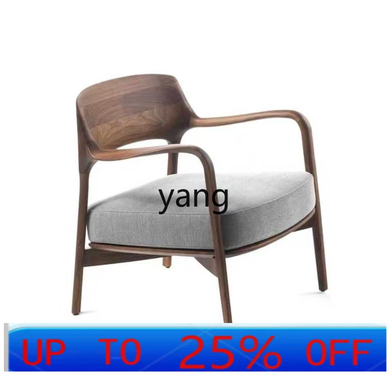 

Кресло для отдыха LTT из черного ореха, полностью из массива дерева, для гостиной, столовой, кабинета