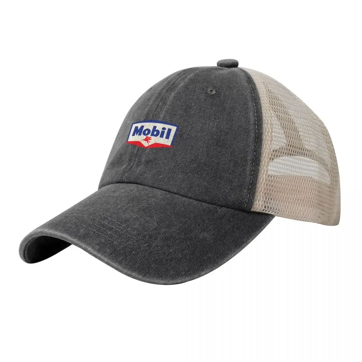 

Mobil oil Vintage sign - logo 1950 Baseball Cap dad hat Designer Hat Men's Caps Women's