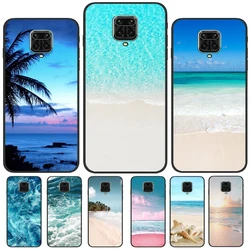 Summer Beach Ocean Waves Case For Xiaomi Redmi Note 12 Pro 8 9 10 11 Pro Note 12S 11S 10S 9S 9C 10A 10C 12C Cover
