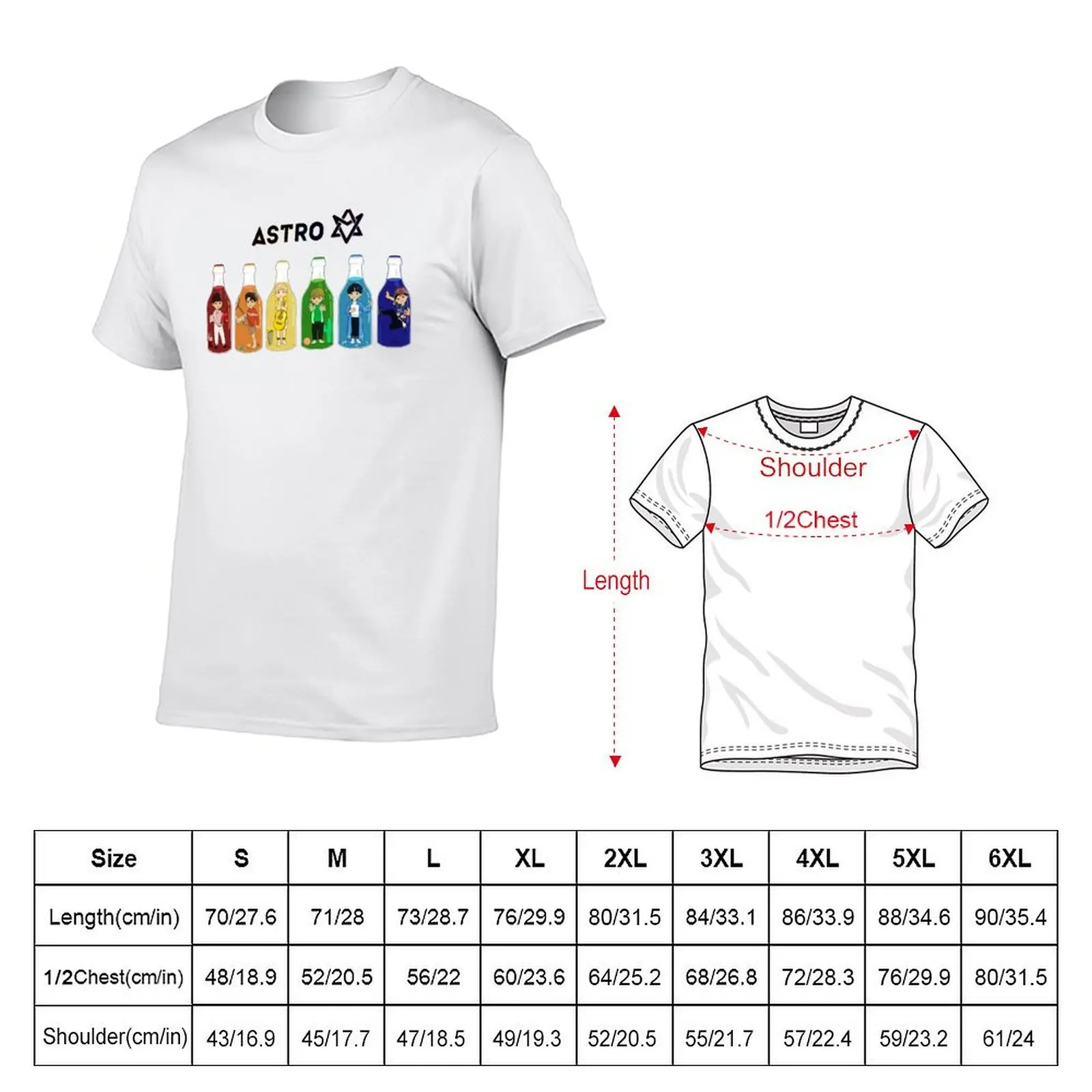 Astro - D.Store T-Shirt Casual Fashion Short Sleeve Cotton T-Shirt