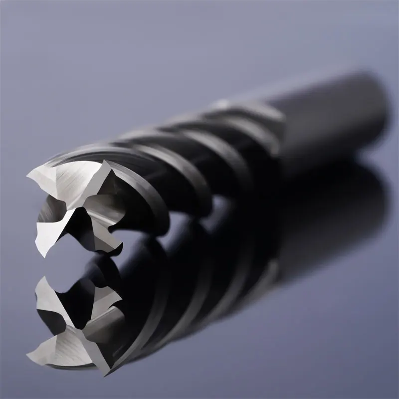 Vikda 4 Flutes Long HSS-Co End Mill CNC Cutting tools M42 Milling End Mills Steel Milling Cutter Square Router Bit