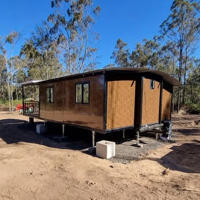 Portable Container House Mobile House Double-wing Folding House High-End Expandable Waterproof Modern Prefab Modular Hot
