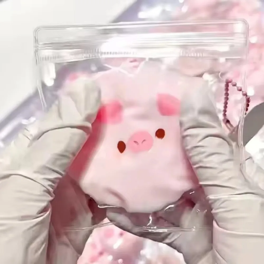Reusable​​ Cute Pink Pig Sensory Stress Relief Soft Decompression Sticky Slow Rise Anti-stress Squeeze Autism Anxiety
