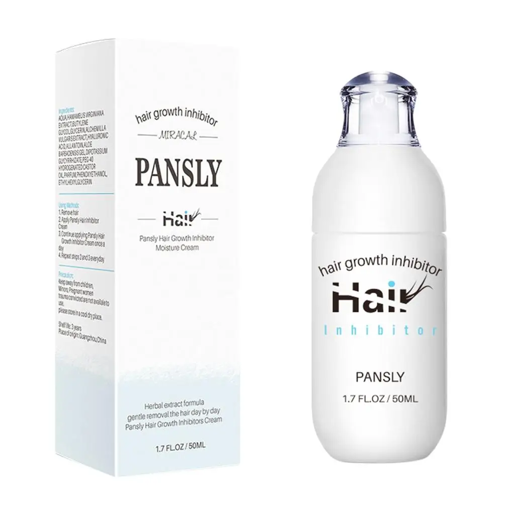 50ML Hair Removal Spray Hair Growth Inhibitor facial Removal cream Spray Beard Bikini Intimate Face Legs Body Armpit Painless