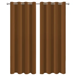 Custom solid color curtains high precision finished curtain fabric blackout fabric in various colors