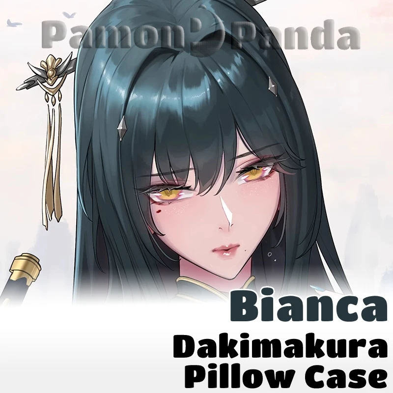 Bianca Dakimakura Punishing Gray Raven Game Hugging Pillow Case Full Body Pillowcase Cushion Cover Home Bedding Decor Otaku Gift