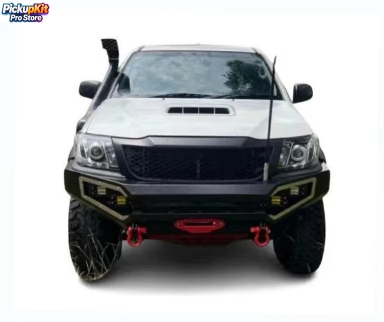 

Premium Steel Bull Bar Front Bumper for Hilux Vigo Durable Off-Road Protection