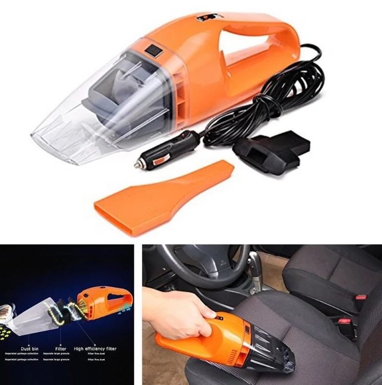 Multi-nozzle Suction Heads Car Cleaning Tools Handheld Car Vacuum Cleaner Multifunctional Portable Wireless Car Vacuum Cleaner
