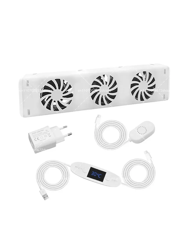 5V Magnetic Heating Fireplace Fan Fan Heating Hot Air Accelerator Circulator Intelligent Cooling