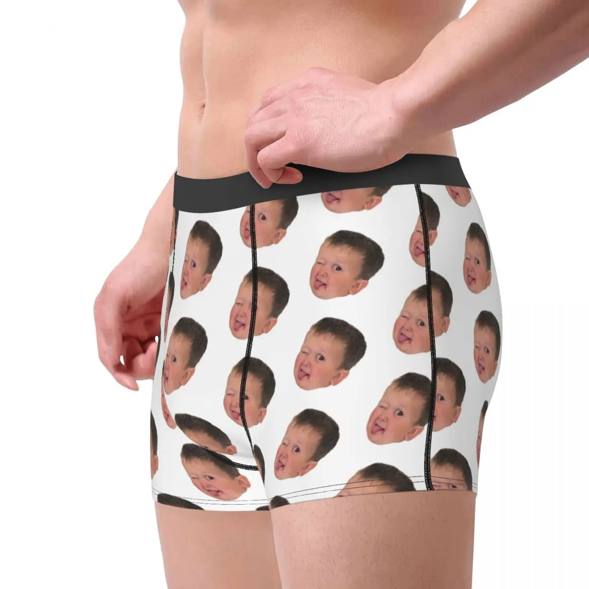 Sexy Boxer Cute Hasbulla Shorts Panties Men Underwear Mini Khabib Blogger Soft Underpants for Male