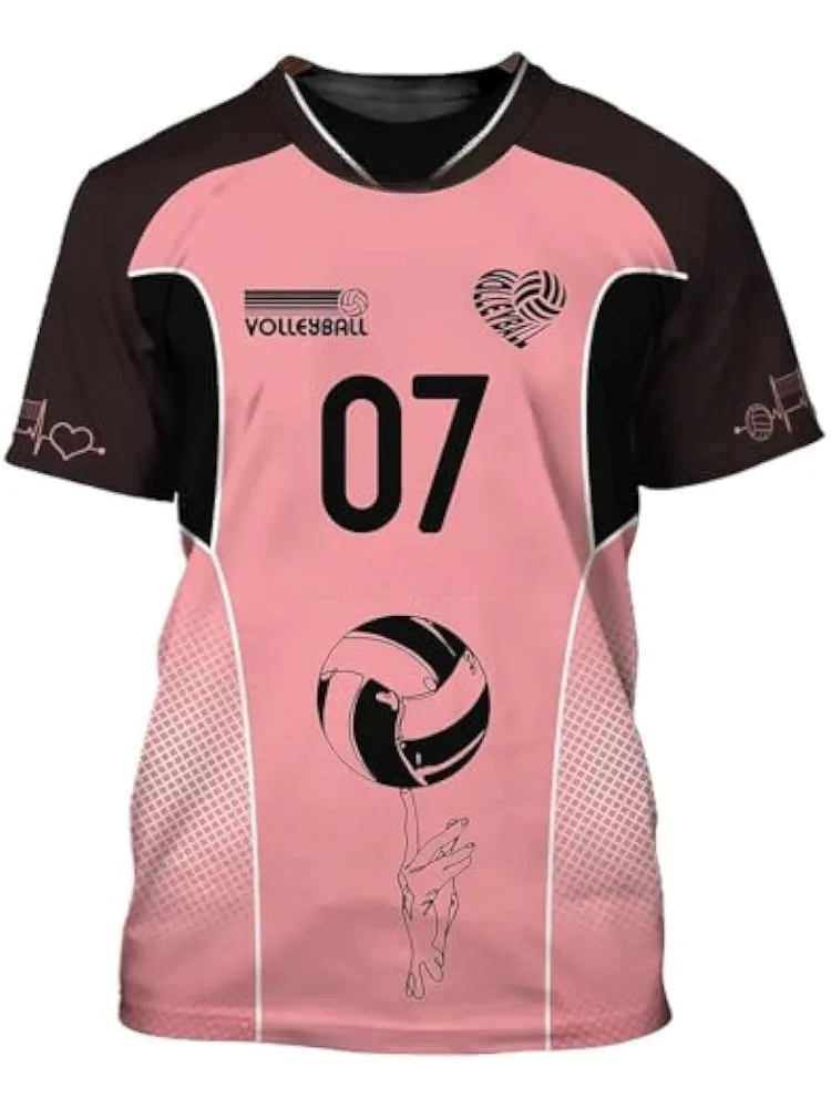 

Новая дышащая быстросохнущая одежда для повседневных спортсменов, новая волейбольная форма, персонализированные мужские мужские футболки с 3D принтом