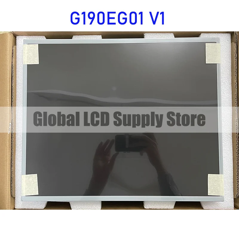 Imagem -02 - Original Lcd Display Screen Painel para Audi Novo G190eg01 v1 190