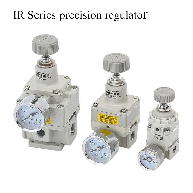 IR1000 IR1010 IR1020 IR2000 IR3000 Precision Regulator Pneumatic Air Pressure Regulator 1/8 1/4 G NPT Thread For Air Compressor