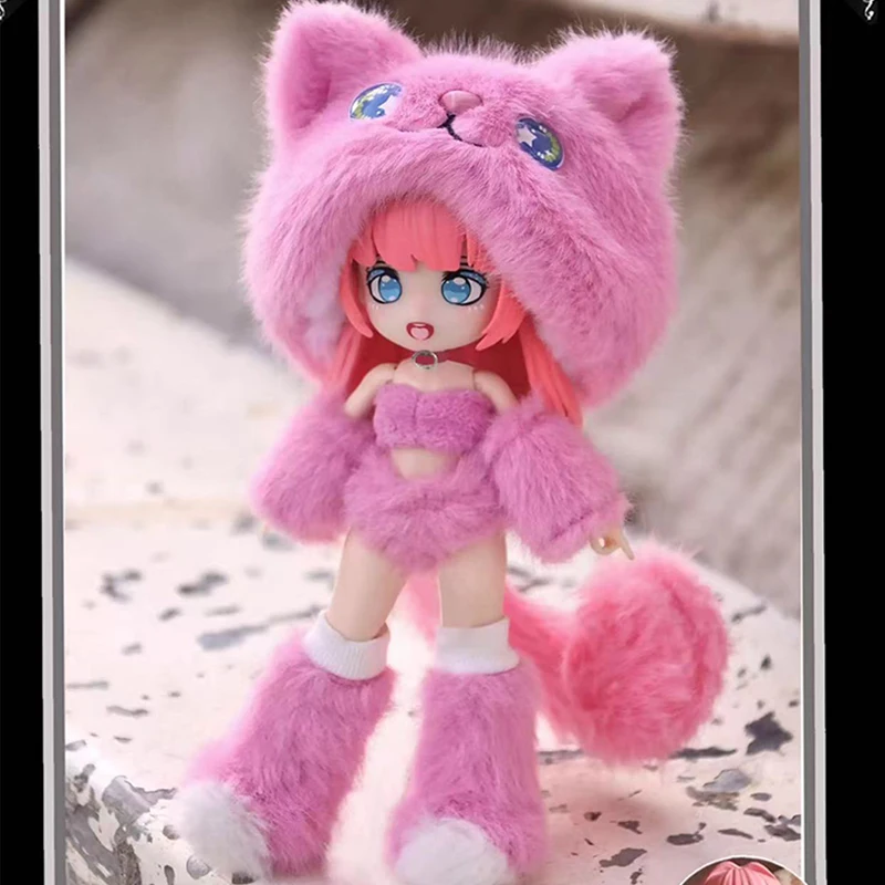 

BLJIDI CAT ISLAND Strange Realm Series слепая коробка Mystery Box Caixa Sorpresa для девочек аниме фигурки милая модель подарок на день рождения