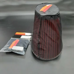 Air Intake Filter Sock Cover for Car Engine Cold Air Filter Protective Wrap DustProof for High Flow Air Intake Filters Guide