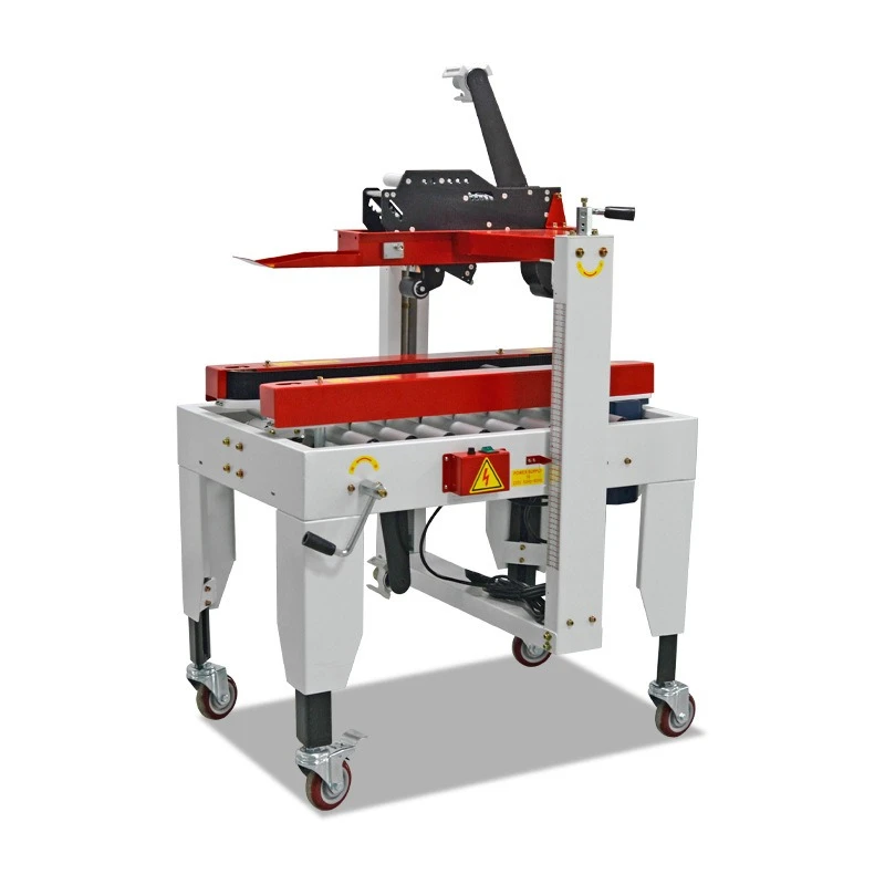 Fully automatic carton sealing machine, courier carton tape sealing