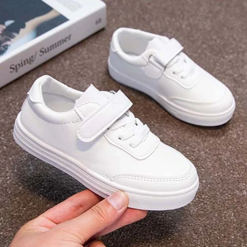 Kids Sneakers for Girls New Children Causal White School Tennis Shoes Fashion Versatile Boys Walking Shoes Versatile Non-slip