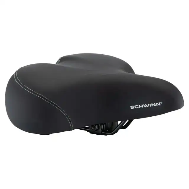 

Cruise Super Midway Bicycle Saddle, Foam Padding, Black