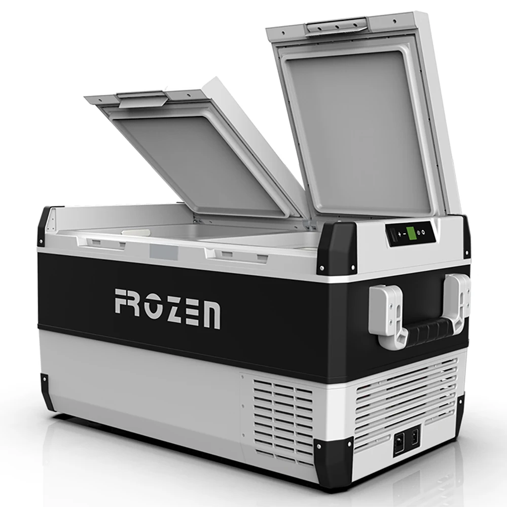 

FROZEN Big Capacity Outdoor Refrigerator AC 95L Car Cooler Fridge Freezer for caravan and Truck