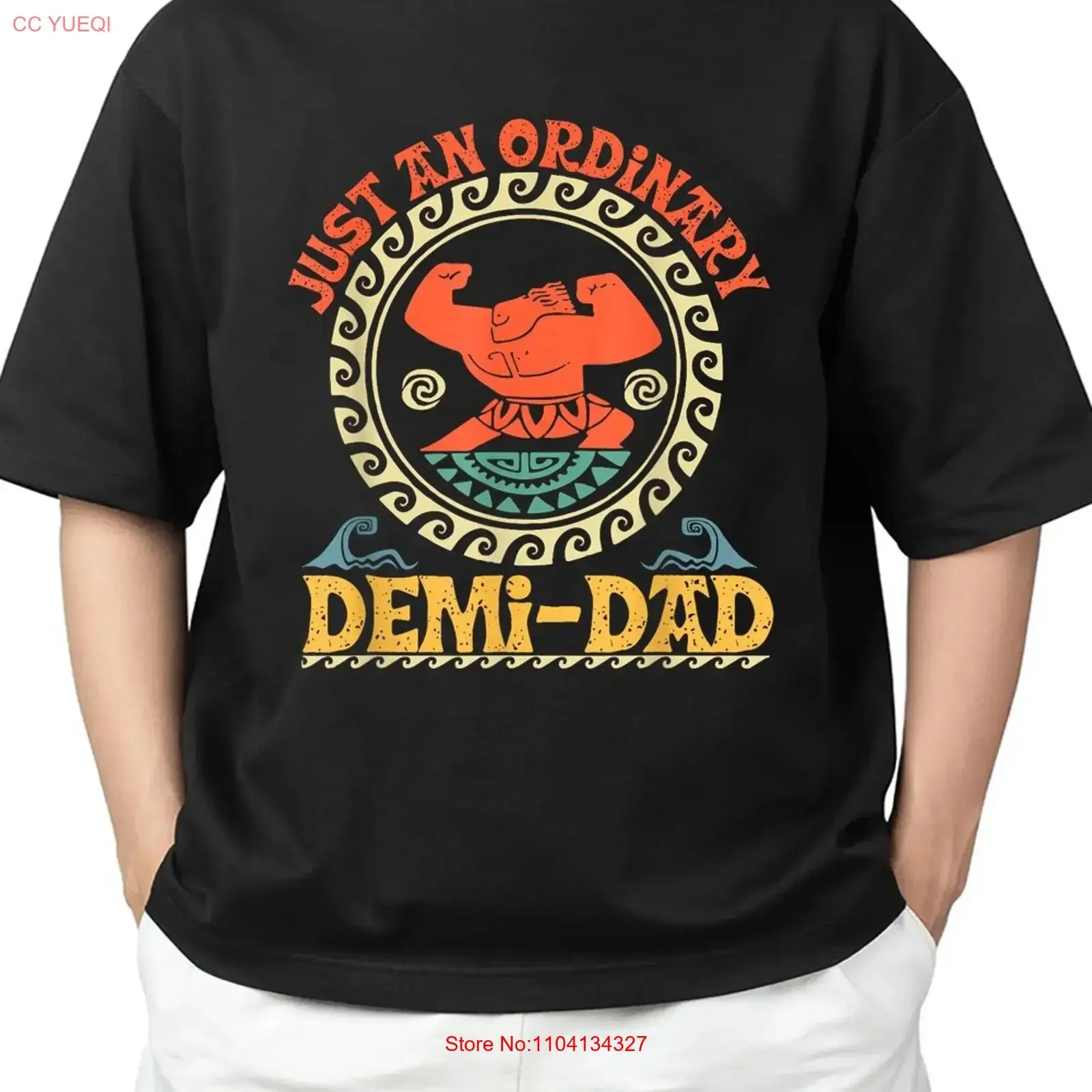 Just An Ordinary Demi Dad Funny Daughter Father's Day Adult S 4XL T Shirt vintage Washed graphic designer clothes Comfortable