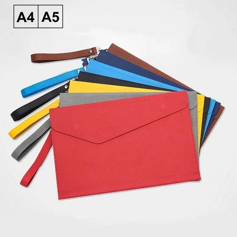 

Модные цвета, держатель для документов формата А4, сумка для файлов из искусственной кожи, сумка для хранения документов формата А5, офисные принадлежности, органайзер для документов формата А4