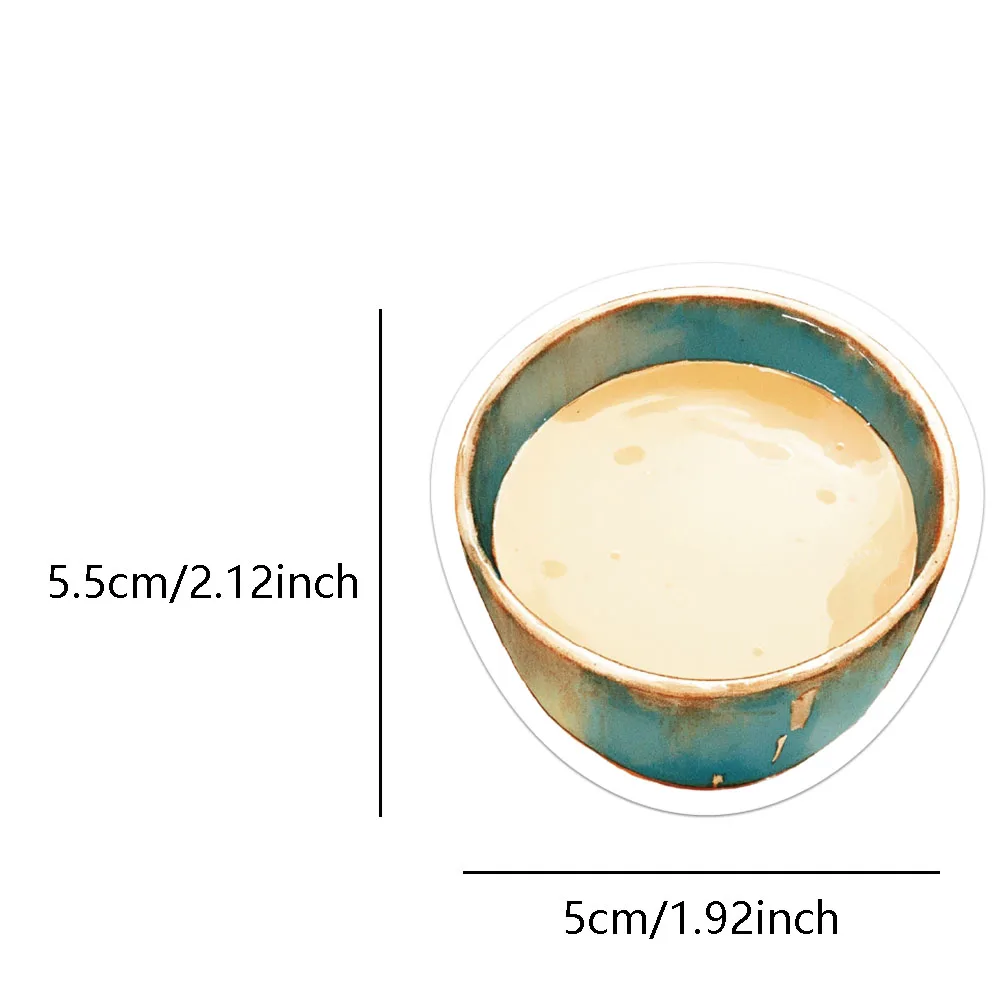 30PCS Creative Chinese Restaurant Series Sticker Pack Decoration Laptop Phone Case DIY Personalized Waterproof Stickers