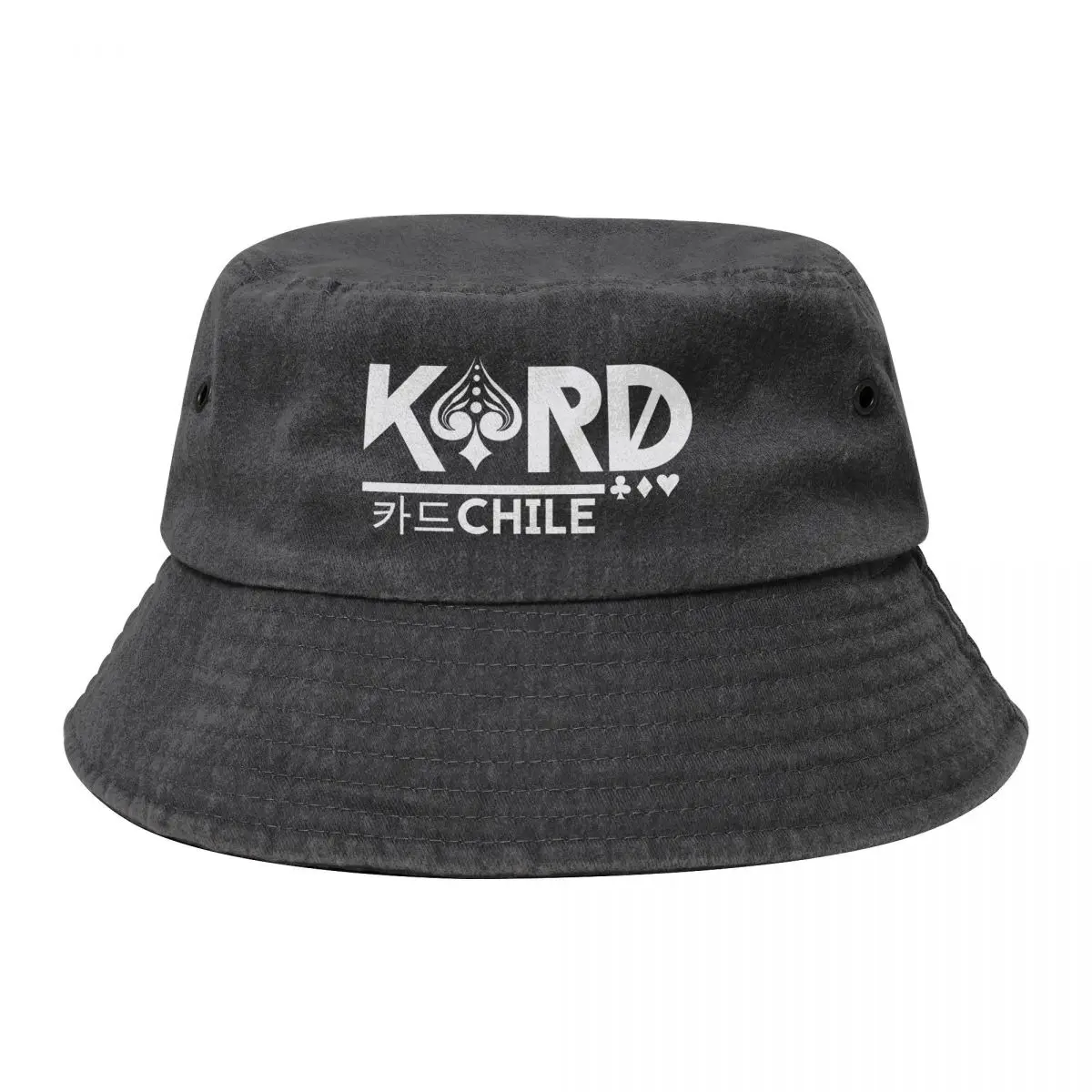 

KPOP Korean K.A.R.D KARD Cowboy Denim Fisherman Hat With Printing