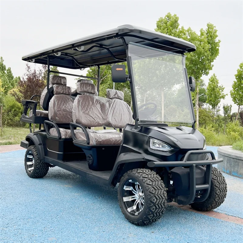 High Performance 4 6 8 10 Seater Golf Cart Cheap Scenic Area Resort Golf Cart Buggy Electric