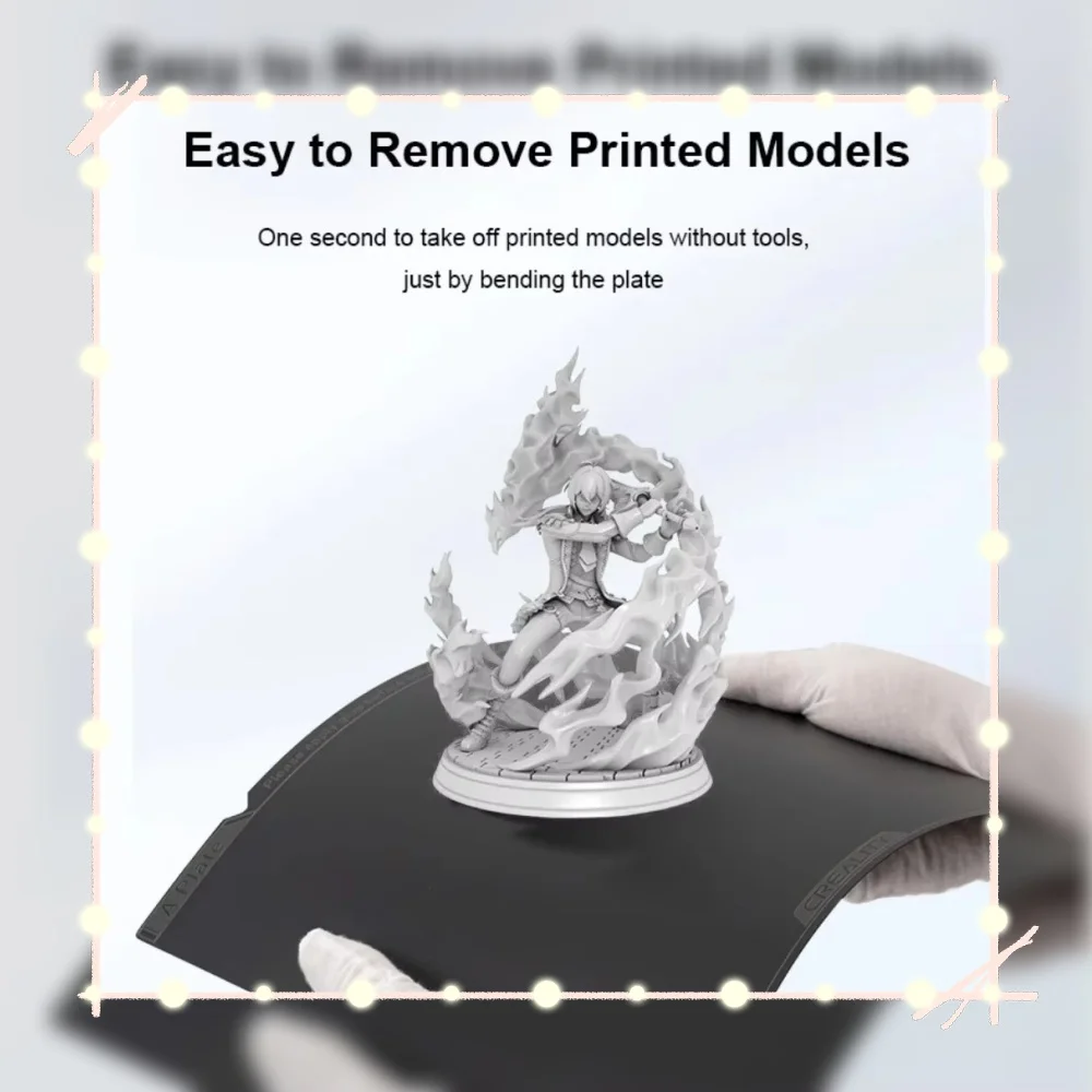 

SmoothBuild Plate Kit Creality PEI 315*310mm-With Soft Magnetic Sticker for K1 Max/Ender-3 V3 Plus 3D Printer Printing Platform