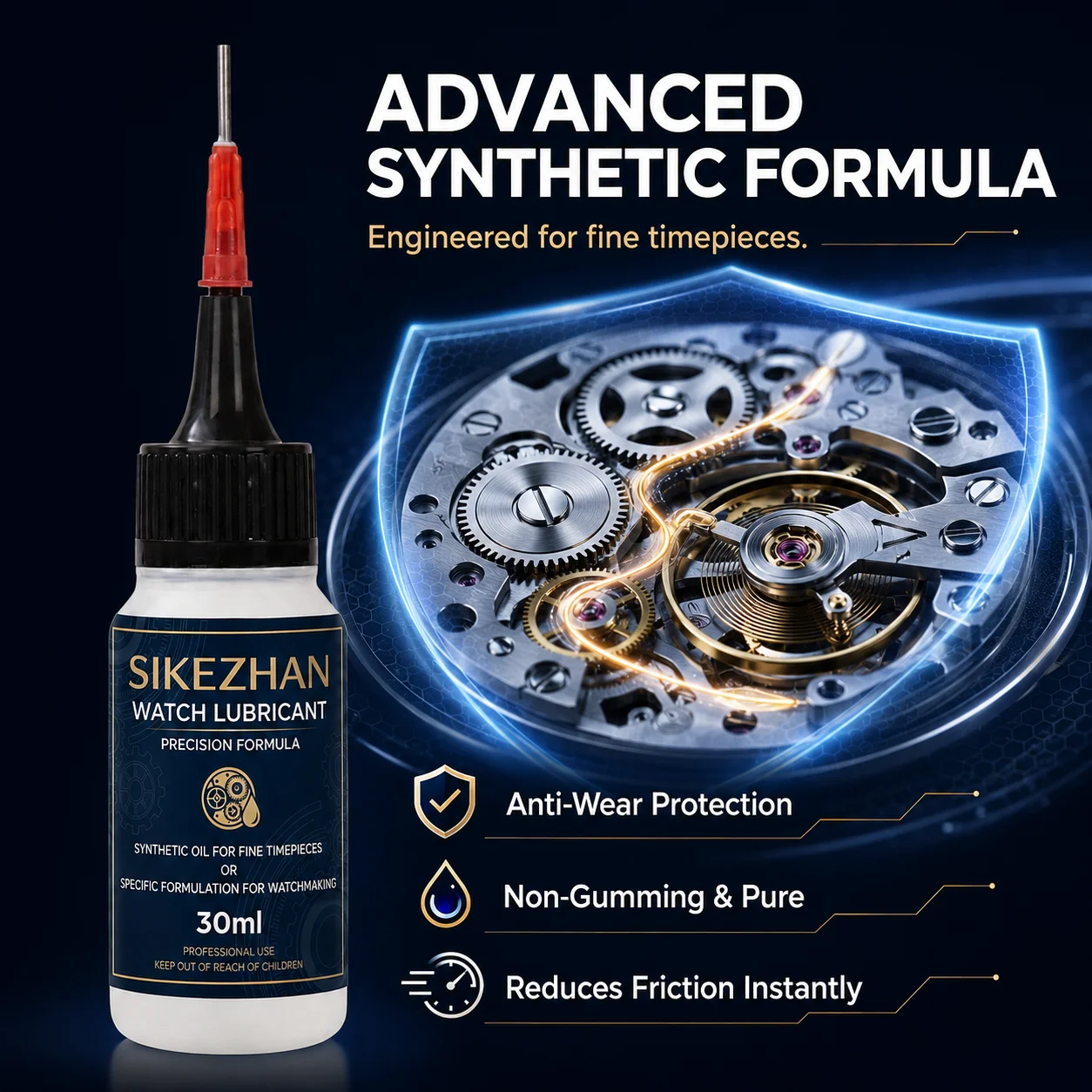 Premium Synthetic Watch Oil 30 - Watch Lubricant Oil ulasan dan harga