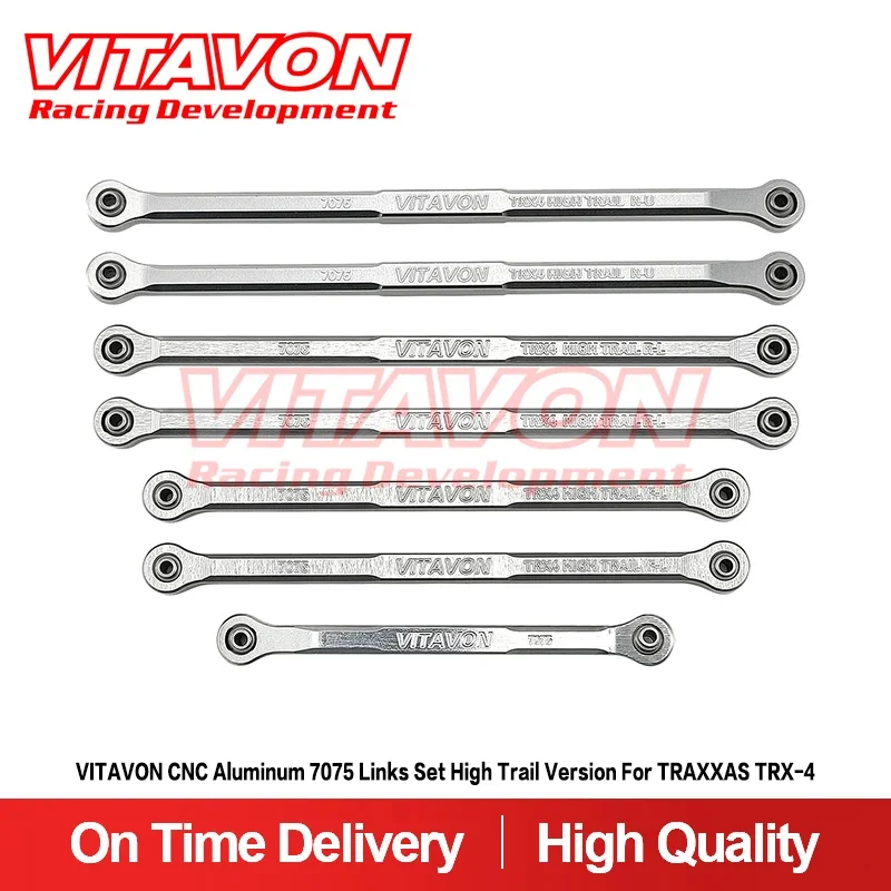 

VITAVON CNC Aluminum 7075 Links Set High Trail Version For TRAXXAS TRX-4