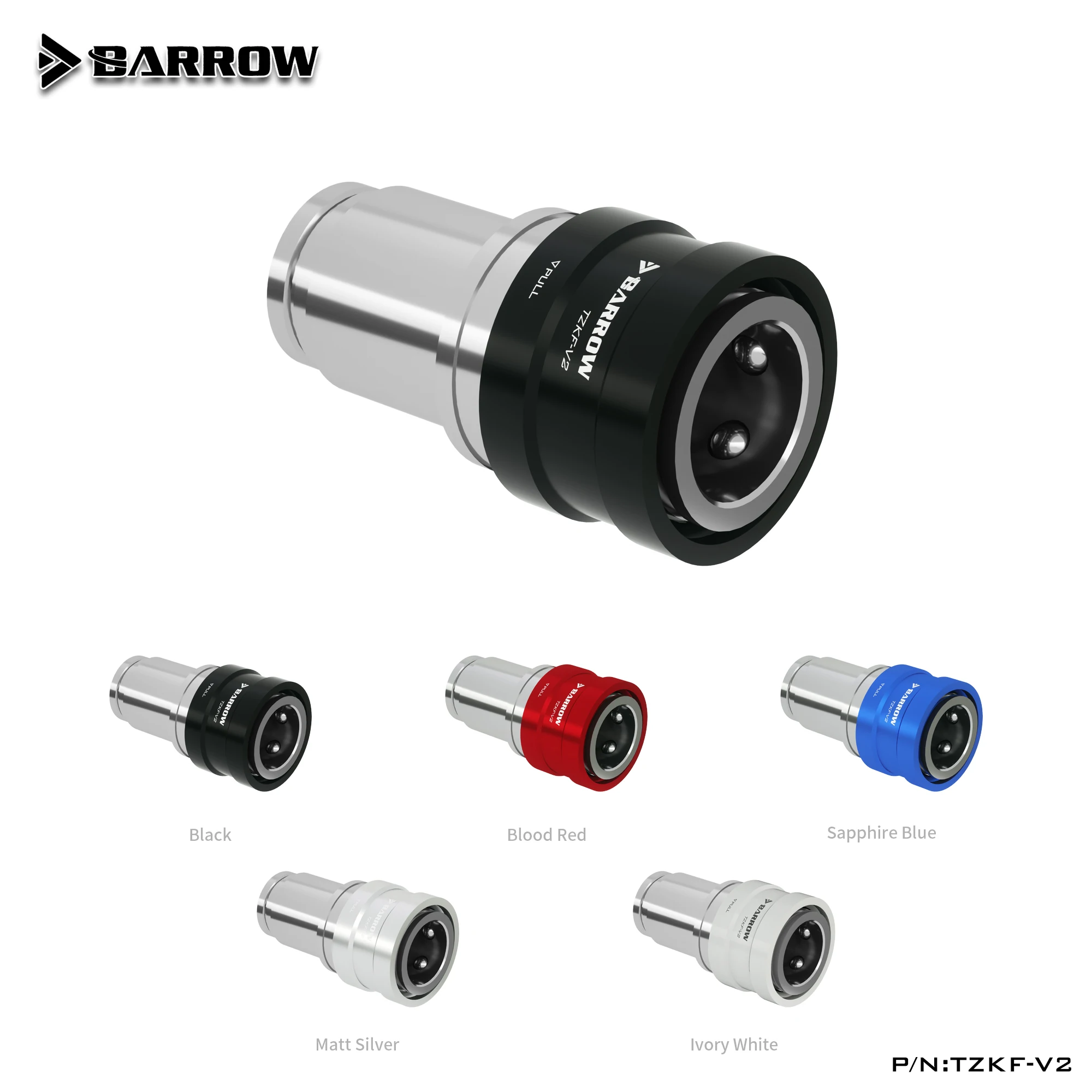 Barrow Male to Female / Bold Brass Fittings / Seal Up Lock / Quick  Cut off Water Valve Connector Stop Sealing / 1 kit TZKMF-V2