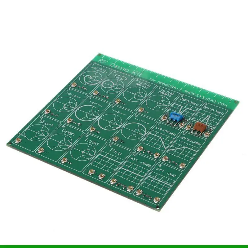 demostración RF U55C para Nanovna VNA RF Test Board Vector Test Filter/Attenuator