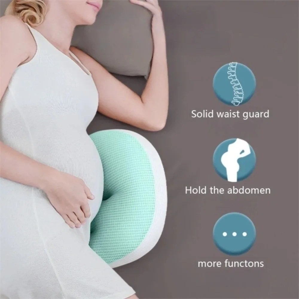Comfortable U Shaped Pregnancy Pillow Abdominal Support Side Sleep Women Sleeping Body Pillow U-shaped Waist Pillows Pregnant